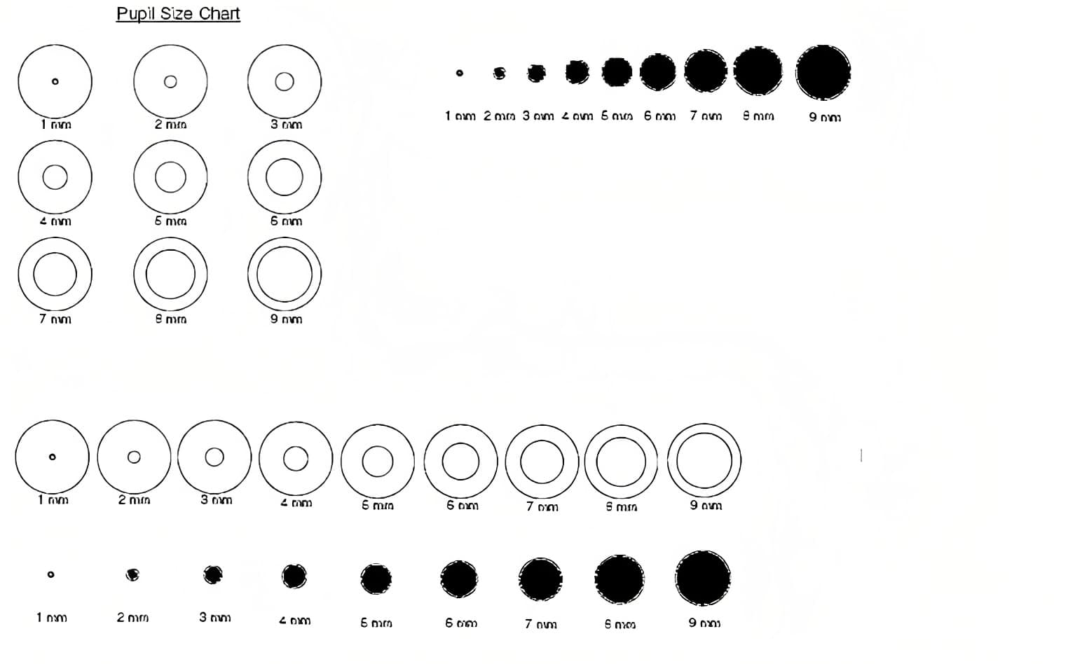 molded plastic dilation chart surface finishes for plastic